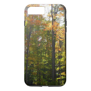 Sunlit Fall Forest Autumn Landscape iPhone 8 Plus/7 Plus Case