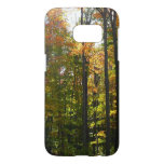 Sunlit Fall Forest Autumn Landscape Samsung Galaxy S7 Case