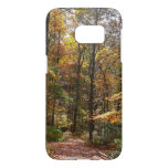 Sunlit Fall Trail in Laurel Hill State Park Samsung Galaxy S7 Case