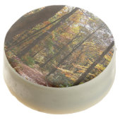 Sunlit Fall Trail in Laurel Hill State Park Chocolate Covered Oreo (Angled)