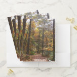 Sunlit Fall Trail in Laurel Hill State Park Pocket Folder