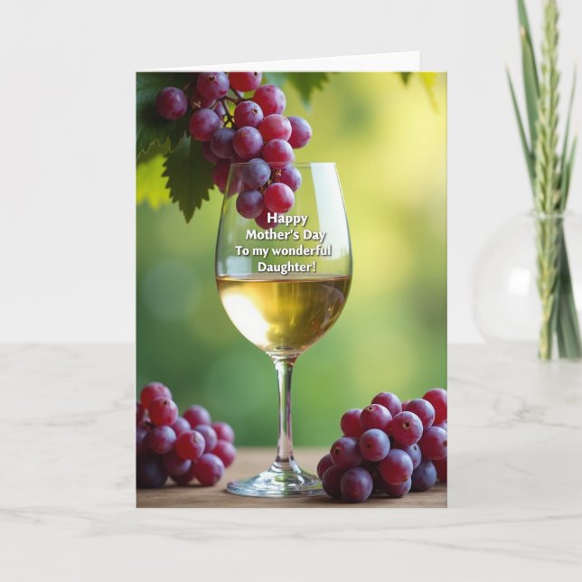 Sunlit Garden Mothers Day Card (Front)