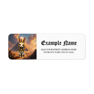 Sunlit Guardian – Desert Relic Bunny.  Label