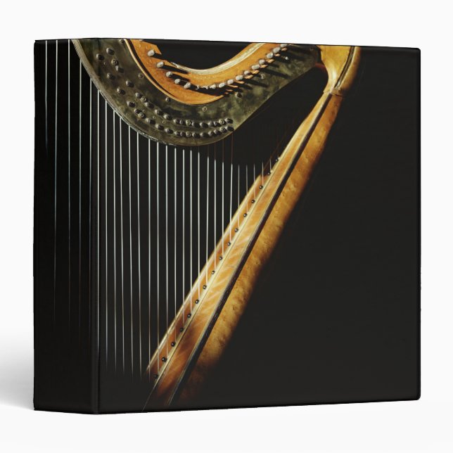 Sunlit Harp Binder (Front/Spine)