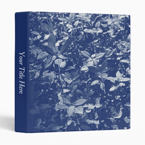 Sunlit Leaves _ Cyanotype Effect Binder