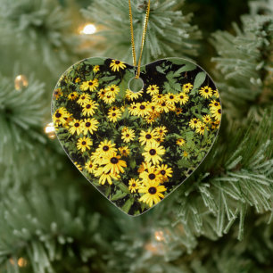 Sunlit Meadow Ceramic Ornament