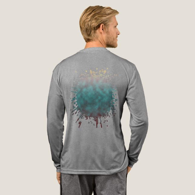 Sunlit Mist Tri-Blend Shirt (Full Back)