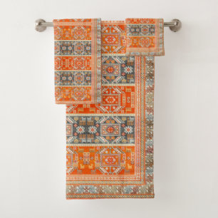 Sunlit Moroccan Weave Bath Towel Set