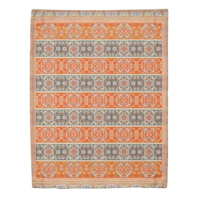 Sunlit Moroccan Weave Duvet Cover (Front)