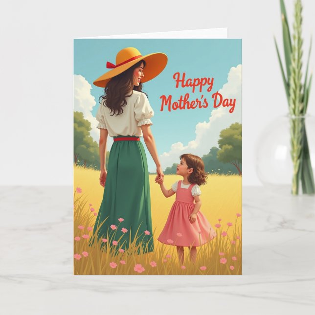 Sunlit Motherhood Moment Card (Front)