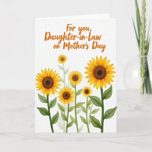 Sunlit Mothers Day Art Card (Front)