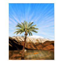 Sunlit Oasis: Life's Sustaining Poster