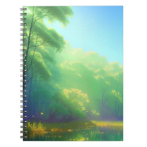 Sunlit Oasis Notebook
