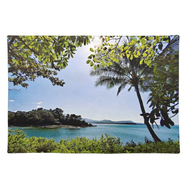 Sunlit Ocean View Placemats (Front)