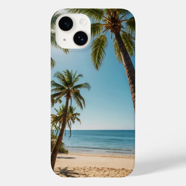 Sunlit Palms Case-Mate iPhone Case (Back)