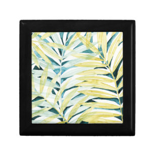 Sunlit Palms - Palm Tree Leaves Gift Box