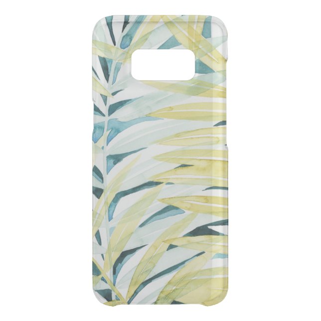 Sunlit Palms - Palm Tree Leaves Uncommon Samsung Galaxy Case (Back)