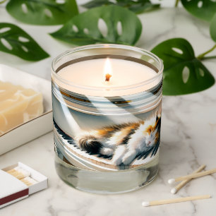 Sunlit Piano Cat Cottagecore Dream Scented Candle