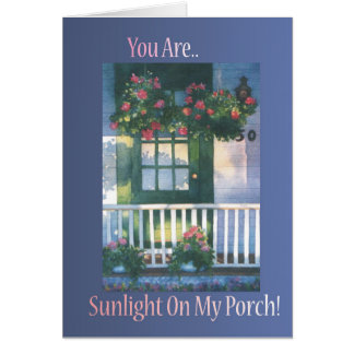 Sunlit Porch Cards