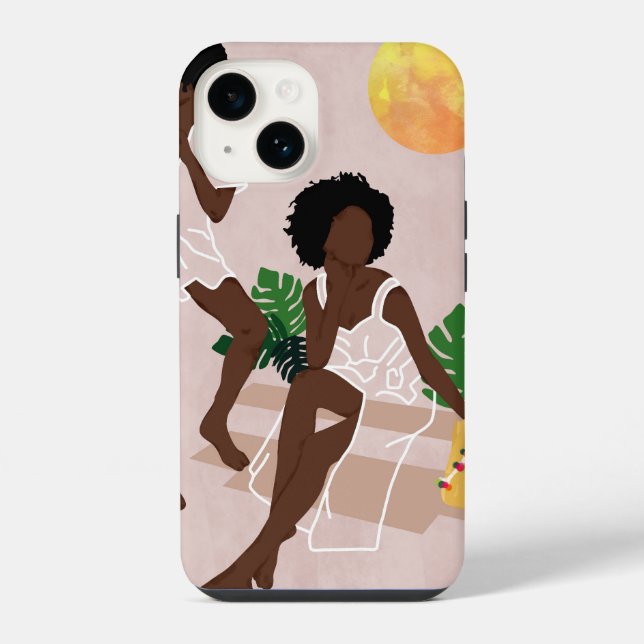 Sunlit Queens Iphone Case (Back)