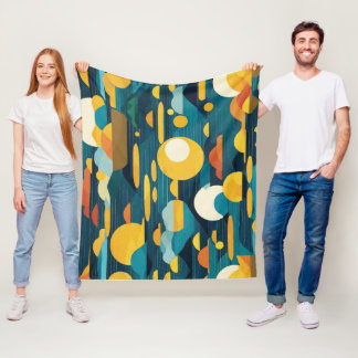 Sunlit Sea  Fleece Blanket