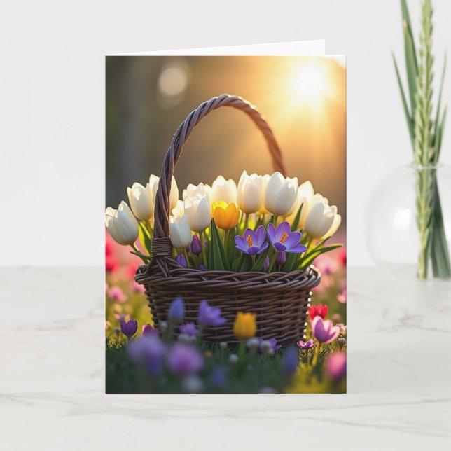 Sunlit Spring Mothers Day Card (Front)