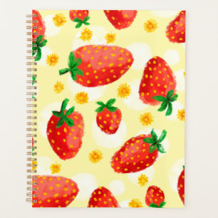 Sunlit Strawberries & Daisies Planner