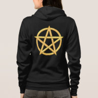 Sunlit Symmetry: A Citrine Pentagram Creation
