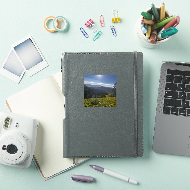 Sunlit Valley Vinyl Sticker (iPad Cover)