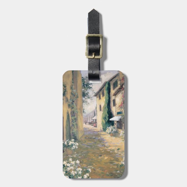 Sunlit Villa I Luggage Tag (Front Vertical)