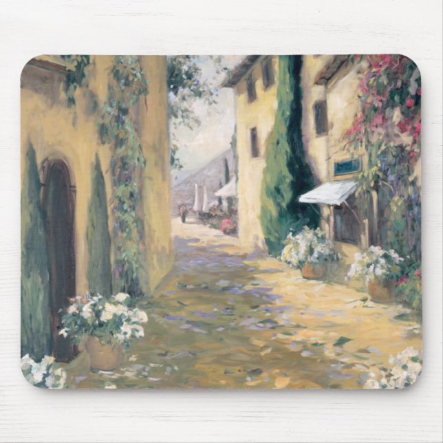 Sunlit Villa I Mouse Pad (Front)