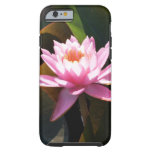 Sunlit Waterlily Pink Floral Water Garden Tough iPhone 6 Case