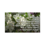 Sunlit White Azaleas Beautiful Spring Flowers Business Card