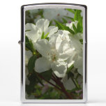 Sunlit White Azaleas Beautiful Spring Flowers Zippo Lighter