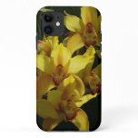 Sunlit Yellow Orchids Floral iPhone 11 Case