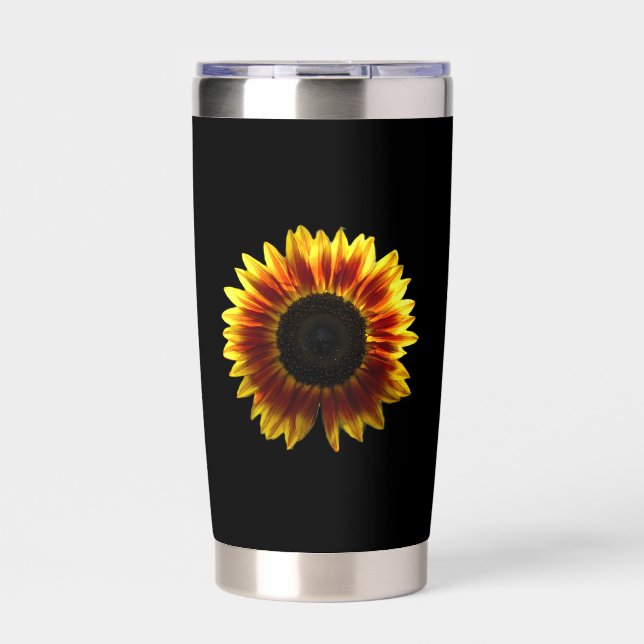 Sunlite Sunflower - water bottle Insulated Tumbler (Front)