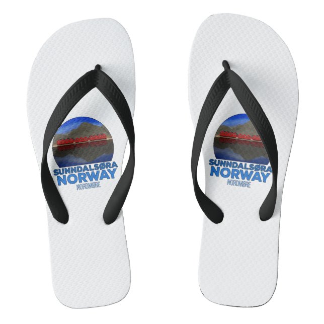 Sunndalsøra Nordmøre Norway Flip Flops (Footbed)