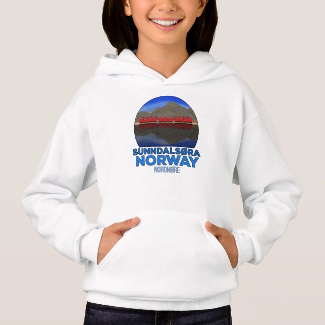 Sunndalsøra Nordmøre Norway Hoodie (Front)