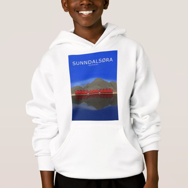 Sunndalsøra Norway Hoodie (Front)