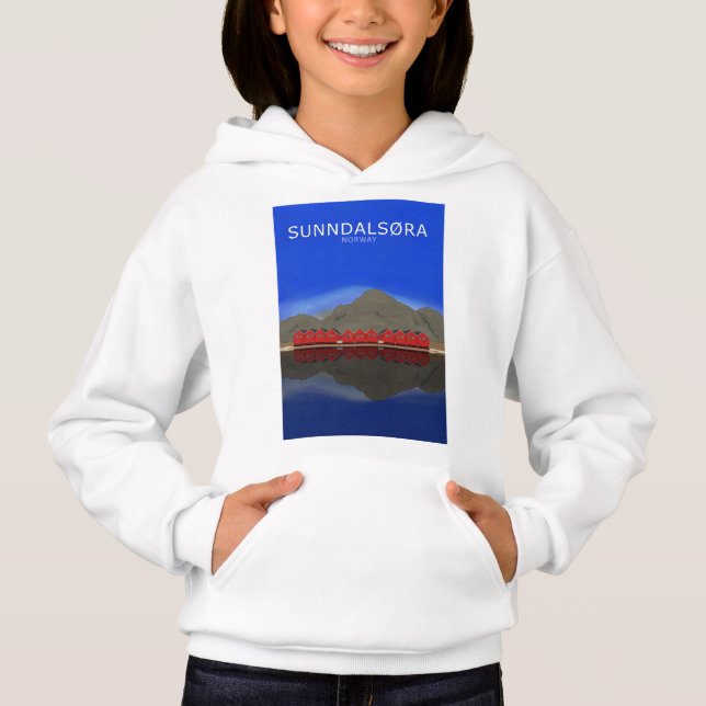 Sunndalsøra Norway Hoodie (Front)