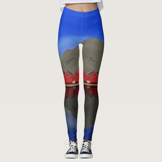 Sunndalsøra Norway Leggings (Front)