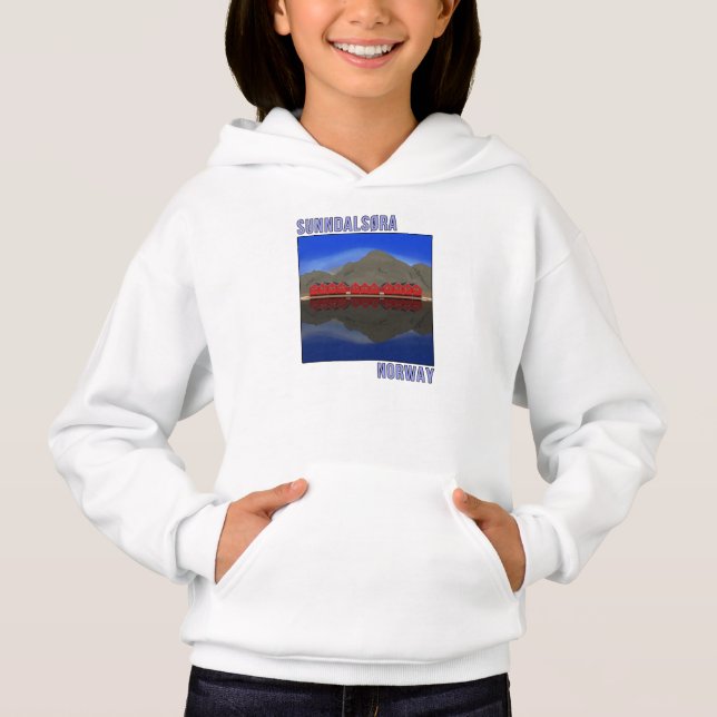 Sunndalsora Norway Scandinavian Hoodie (Front)