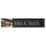 Sunning Sea Lions in San Francisco Desk Name Plate