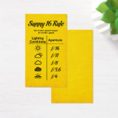 Sunny 16 rule (Desk)