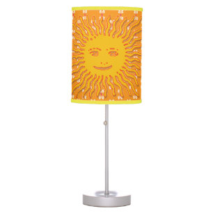 Sunny Adorable Lamp with Sunshine Lampshade