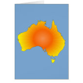 Sunny Australia Map (Front)