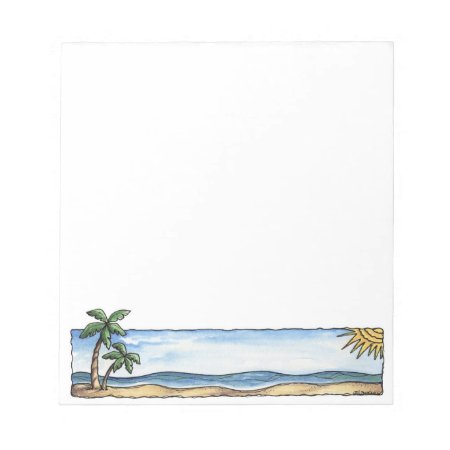 Sunny Beach Notepad