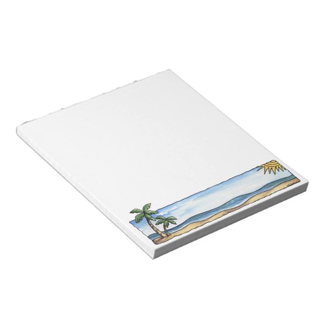 Sunny Beach - Notepad (Angled)