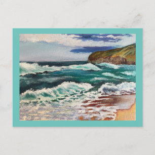 Sunny beach postcard