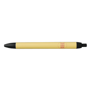 Sunny Beach Yellow Theme Brand Logo Pen